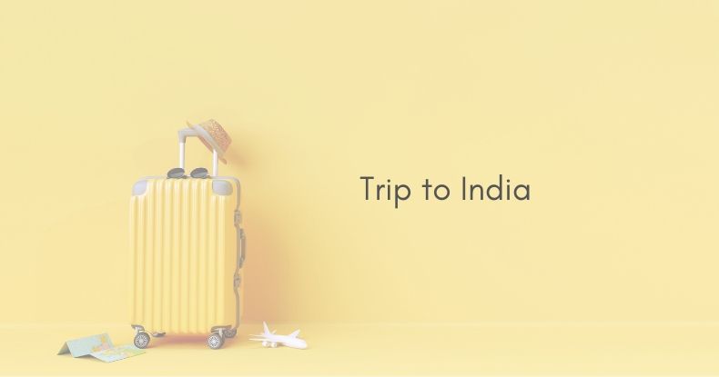 スーツケース 黄色 インド旅