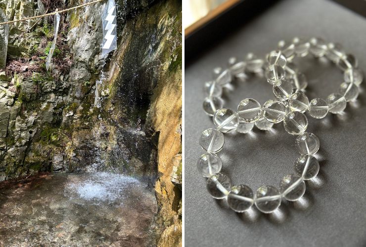 滝行 水晶 お清め